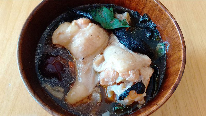 手羽元の参鶏湯風
