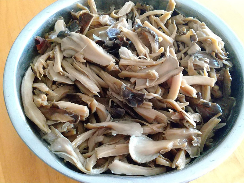 マイタケ料理